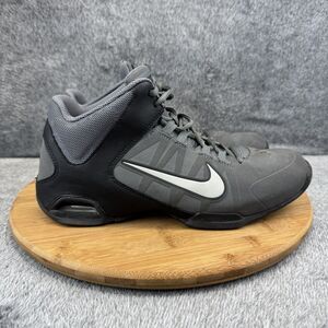 Nike Air Max Stutter Step 2 Shoes Mens Size 8.5 Black Gray Basketball 599569-004